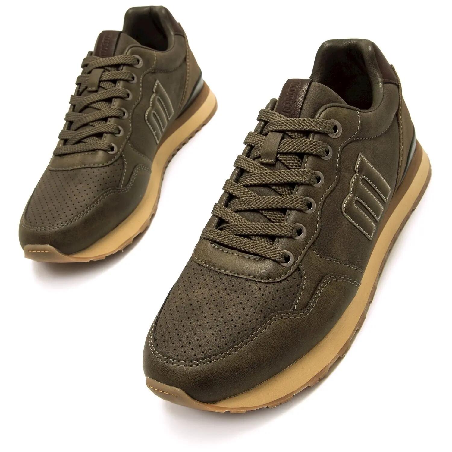 Zapatillas caminar Hombre MTNG Porland Verde 2/7