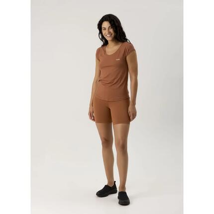 Camiseta Fitness Mujer Ditchil Ease Azul Claro