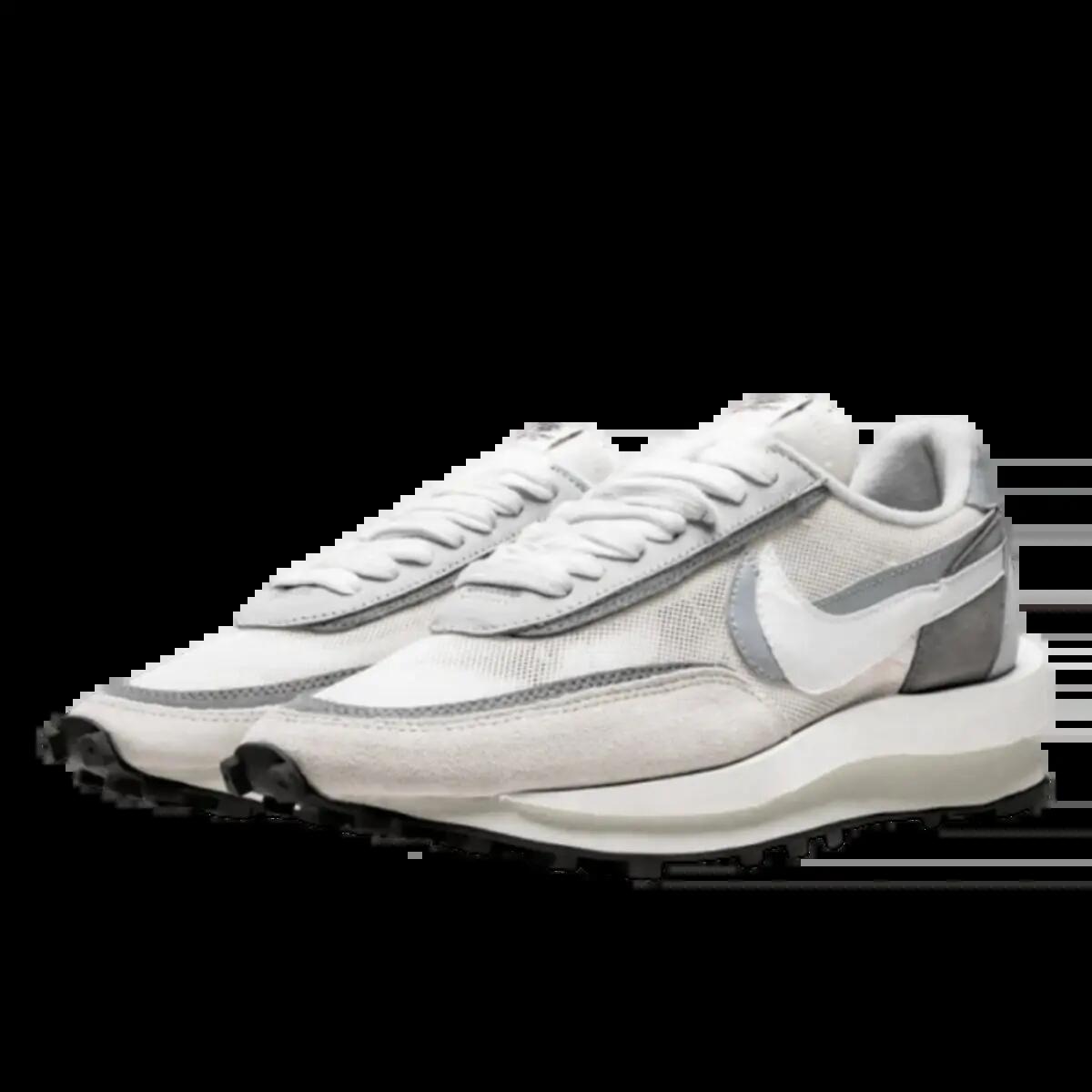 Schuhe  Sacai LD Waffle White Grey 2/4