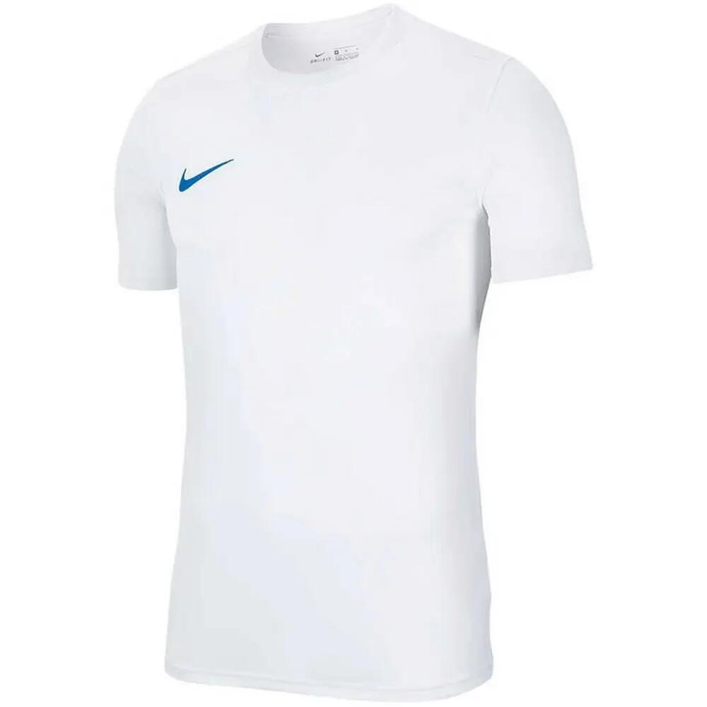 Maglia Maniche Corte Uomo Nike Dry Park VII Bianco Blu 2/4