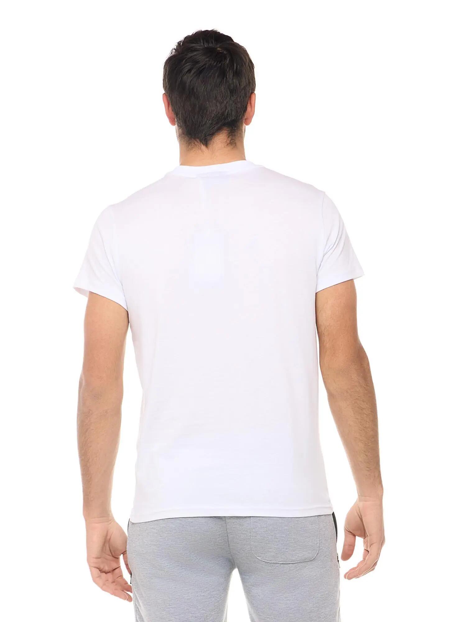 T-shirt a maniche corte da uomo Leone Patch 4/6