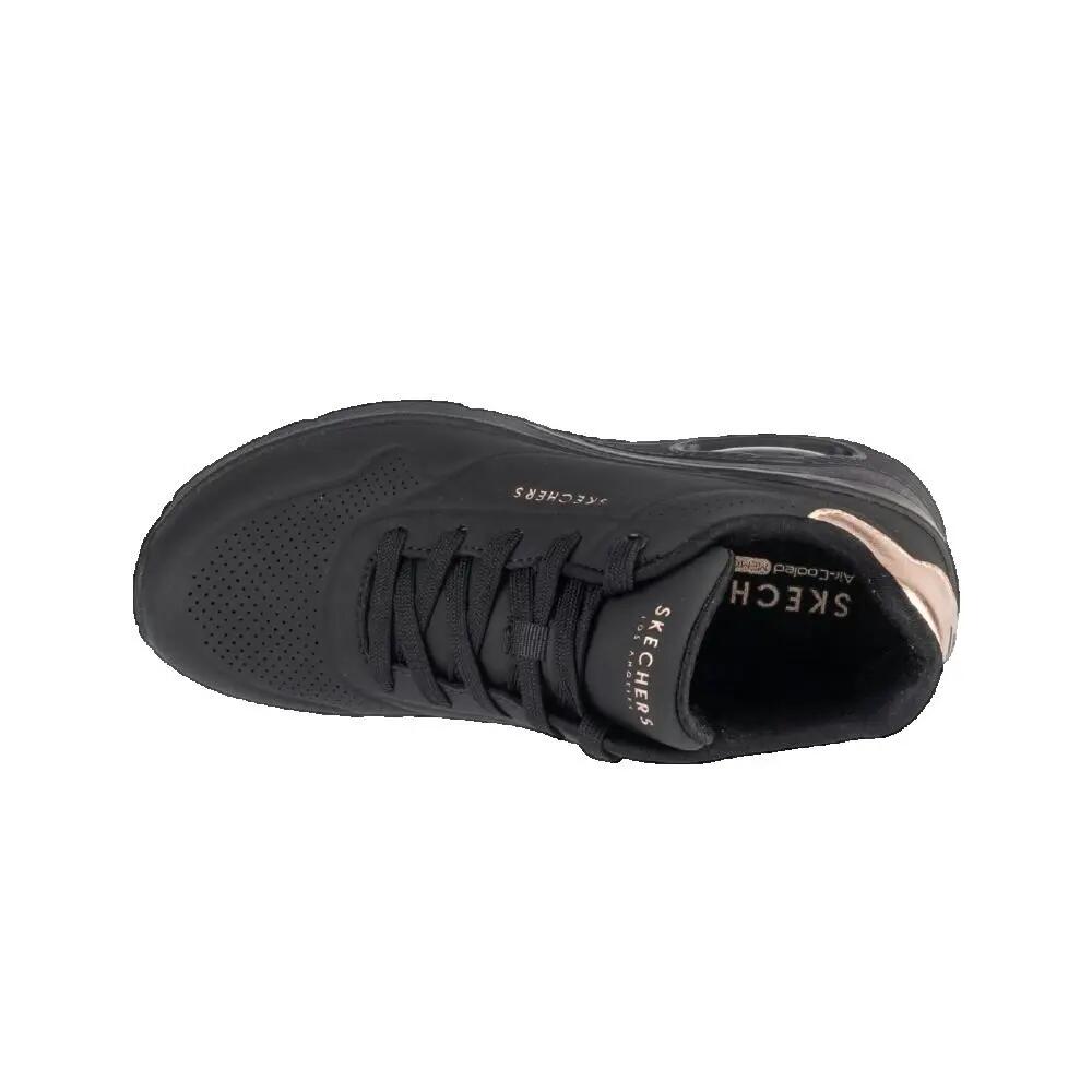 Baskets Skechers Uno Wedge Noir Femme Confort 2/3