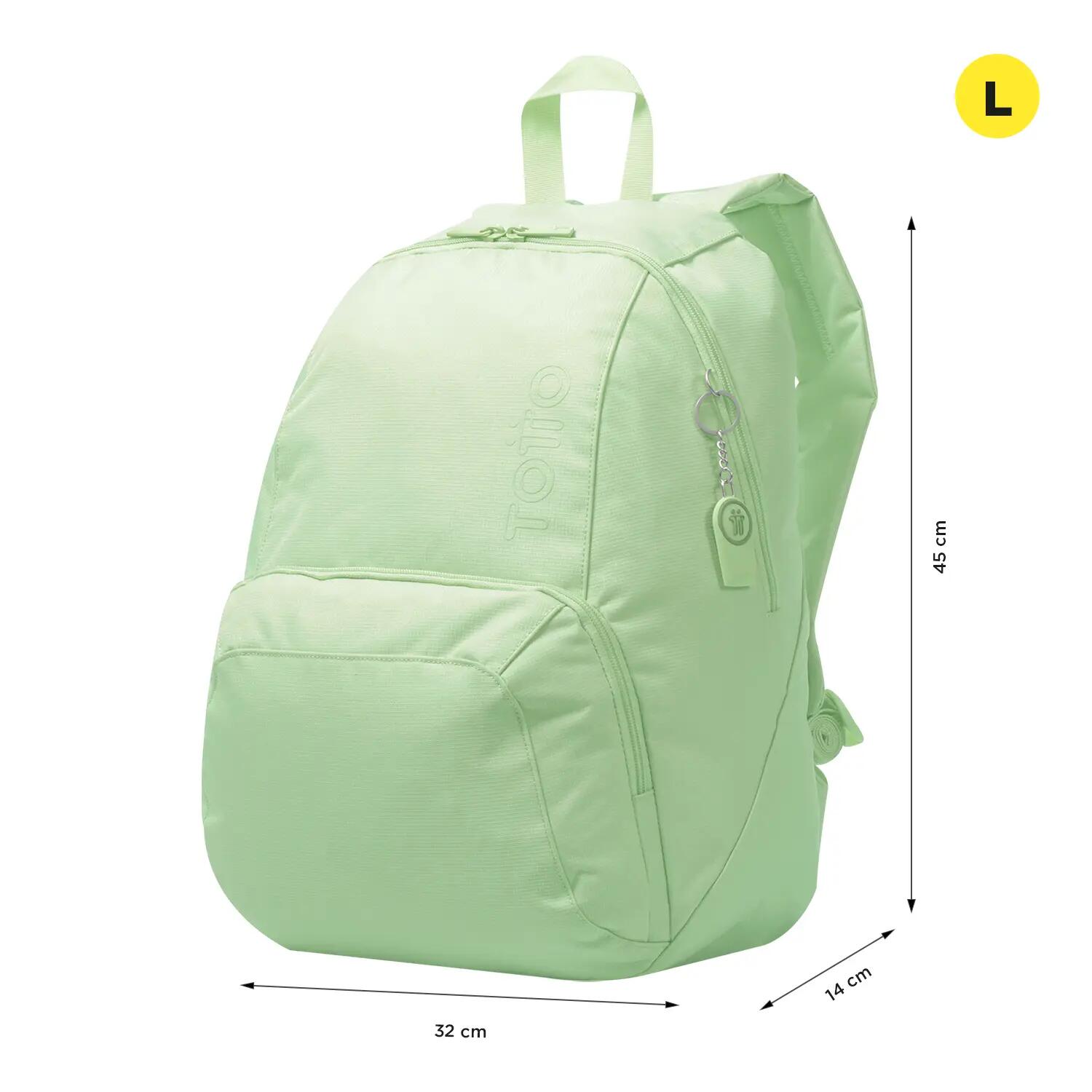 Totto Mochila urbana Ometto Meadow Mist Poliéster 32 x45 x14 cm 2/5