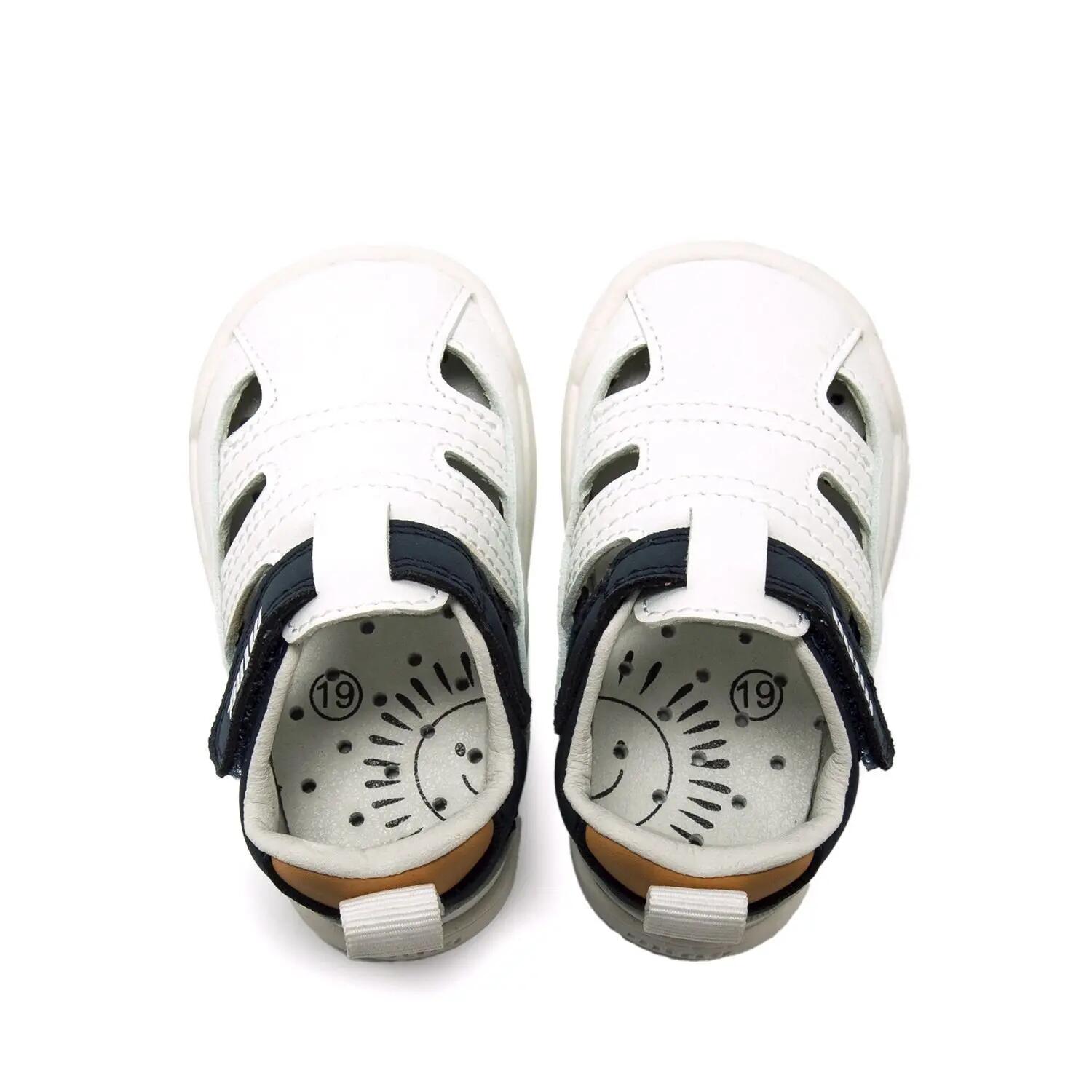 Sapatilhas menino barefoot mtng free baby branco 6/7