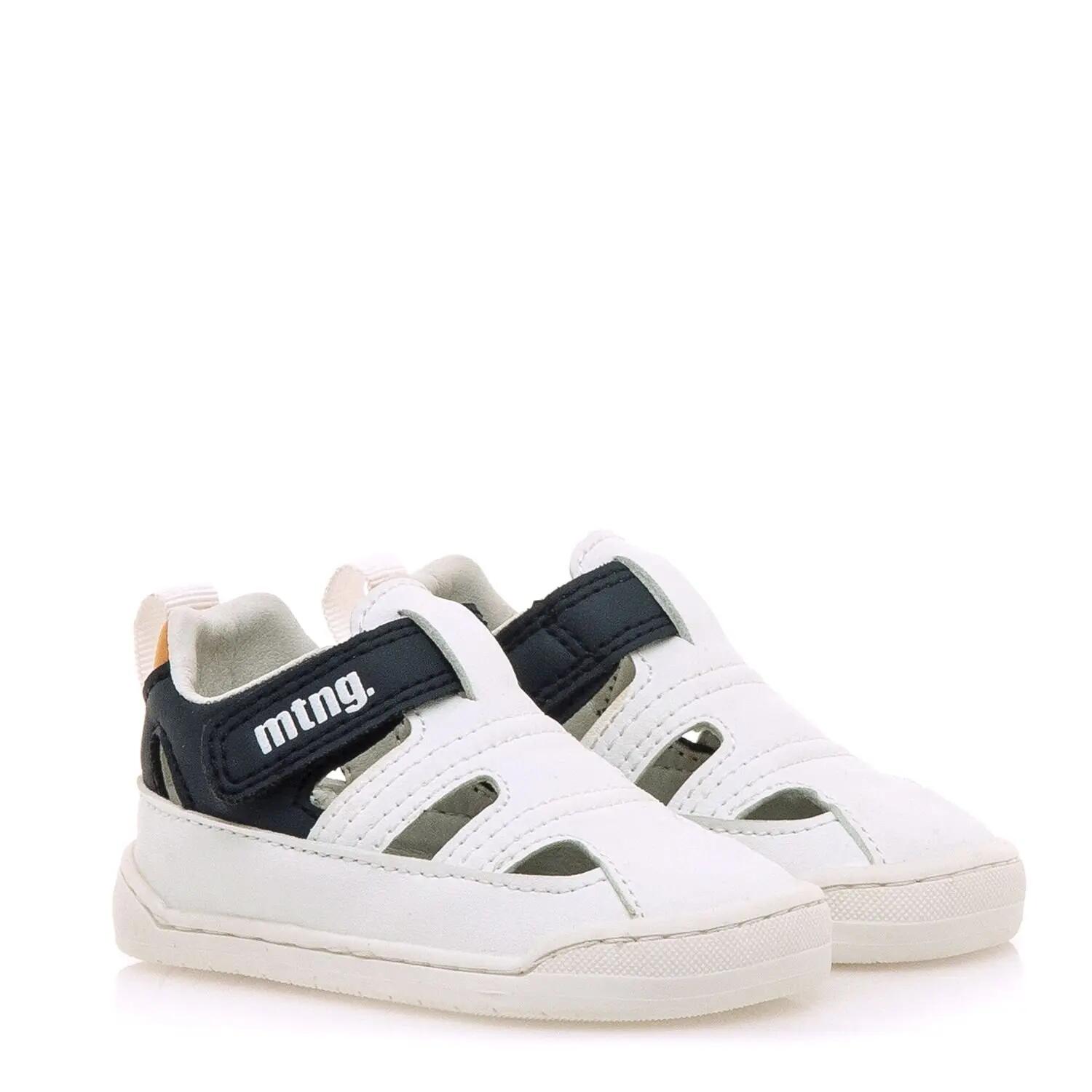 Sapatilhas menino barefoot mtng free baby branco 5/7