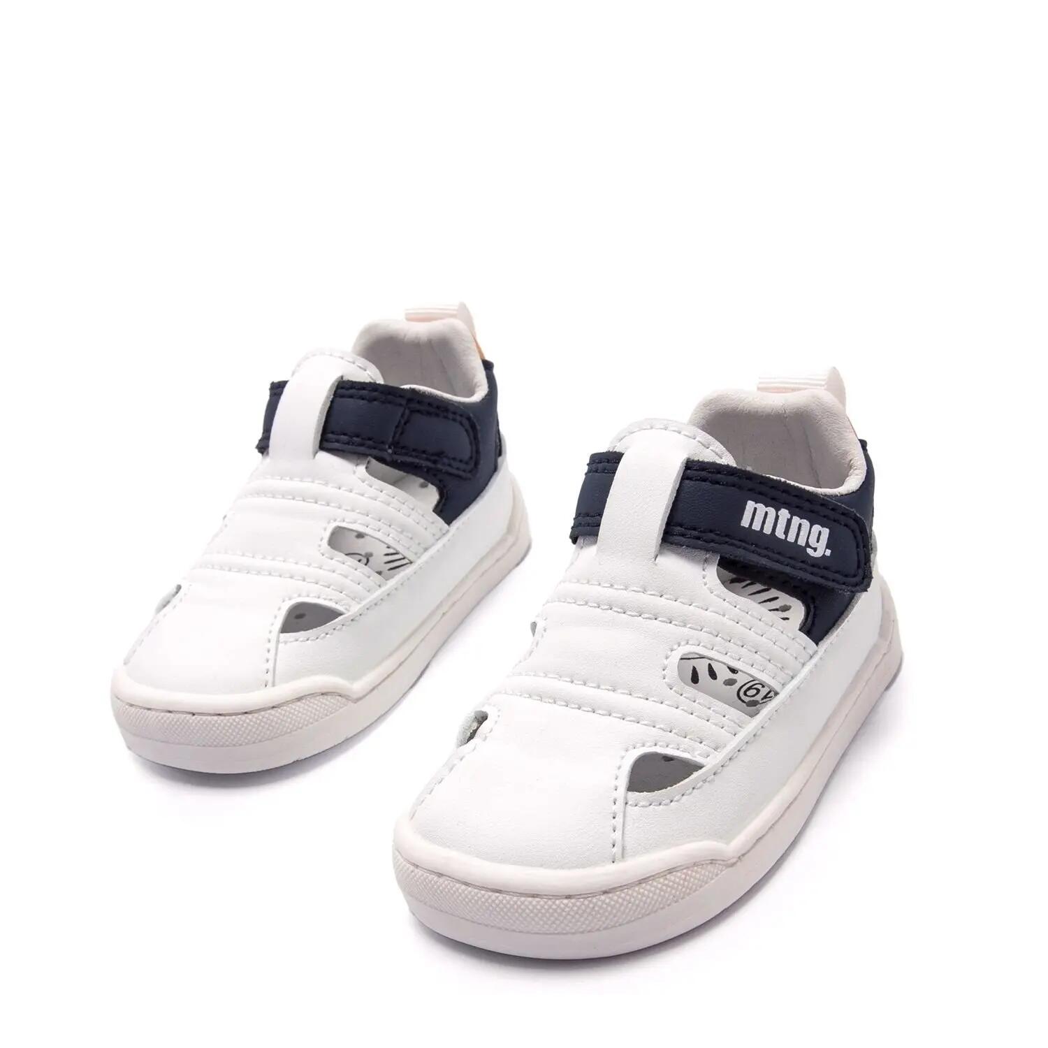 Sapatilhas menino barefoot mtng free baby branco 2/7