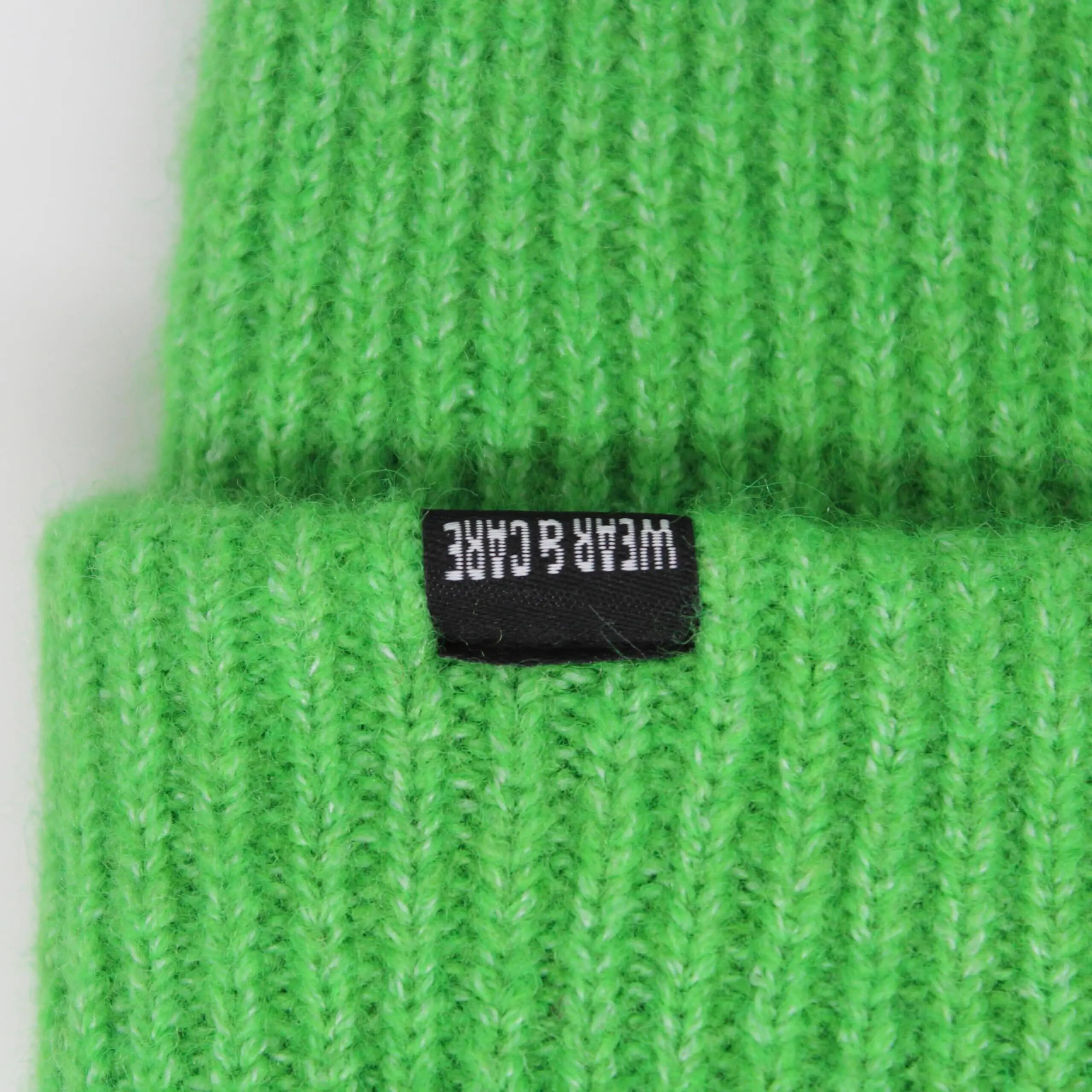 Chapéu de inverno fluorescente - Homem / Mulher - Tamanho único (verde) 3/4