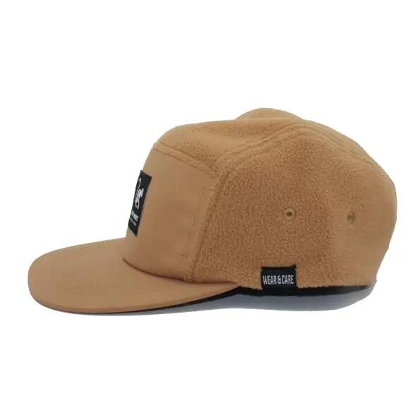 Casquette 5 panneaux montagne et trekking – imperméable (Beige) 2/6