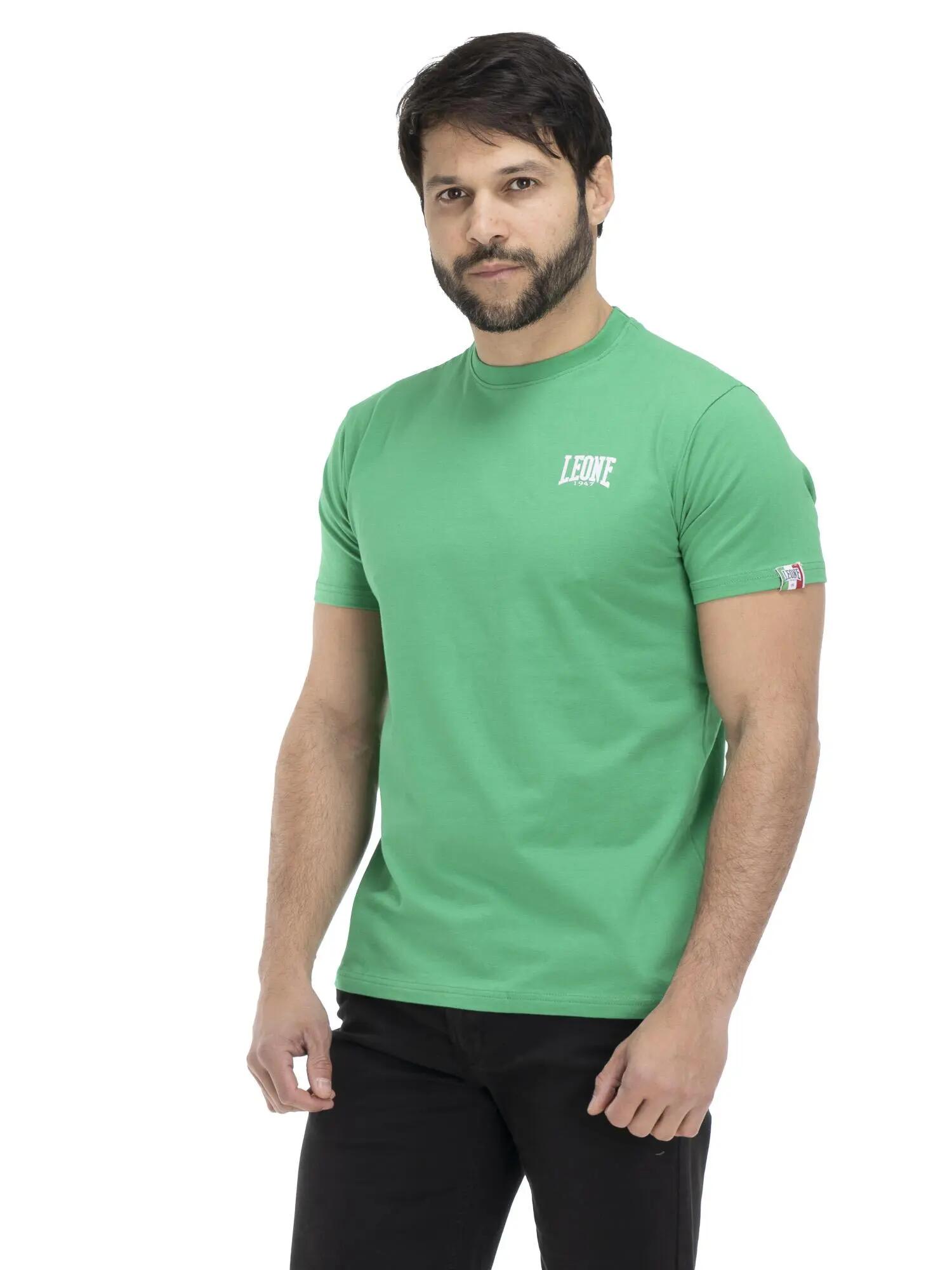 Leone Basic Herren-Kurzarm-T-Shirt aus Baumwolle 3/7