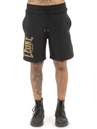 Short homme en coton non brossé Leone Stripe Gold