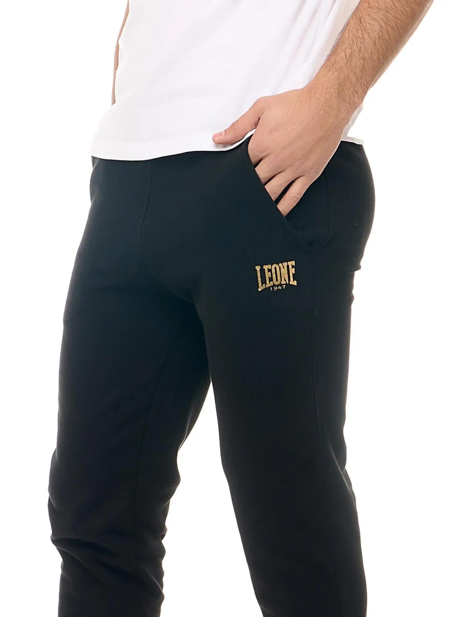 Pantalones deportivos Leone New Gold para hombre con puños 5/6