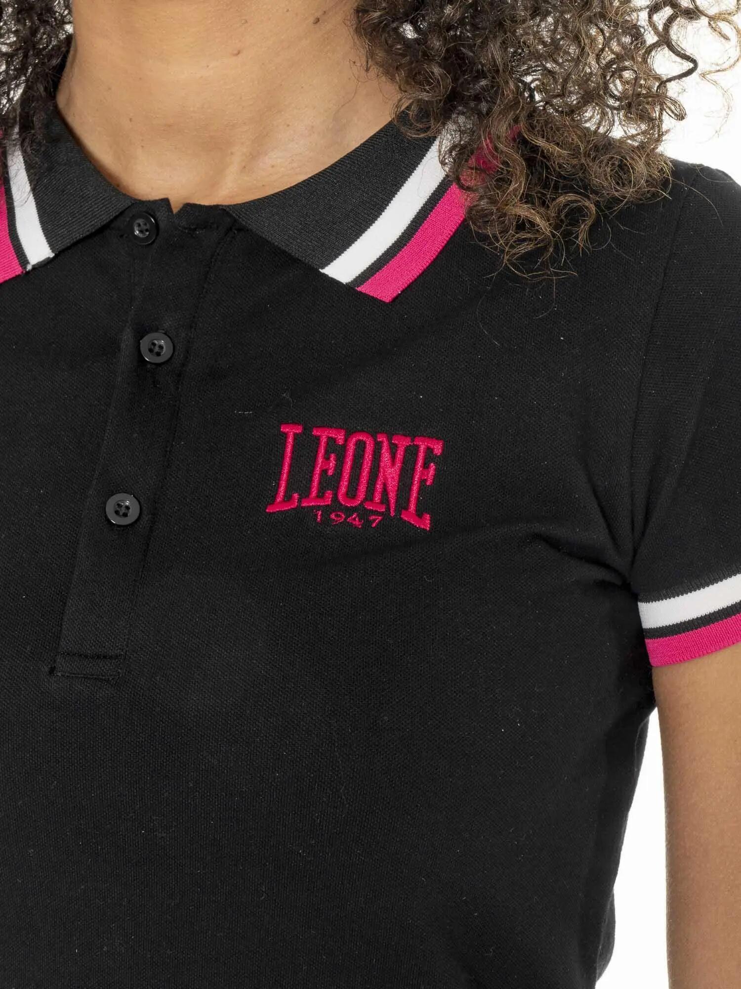 Polo femme col Leone Basic 3/7