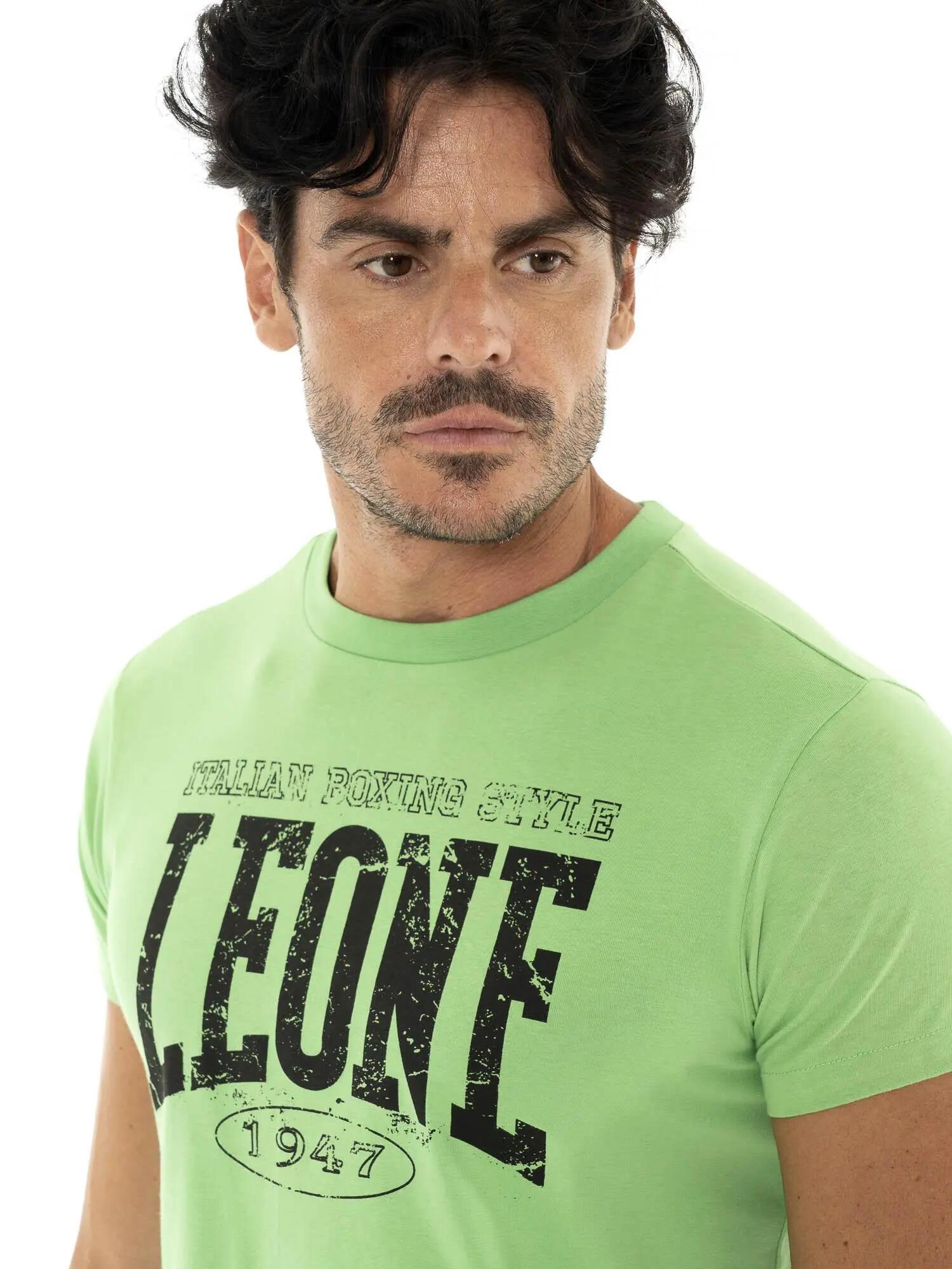 T-shirt da uomo in cotone elasticizzato Leone Boxing Legend 3/5