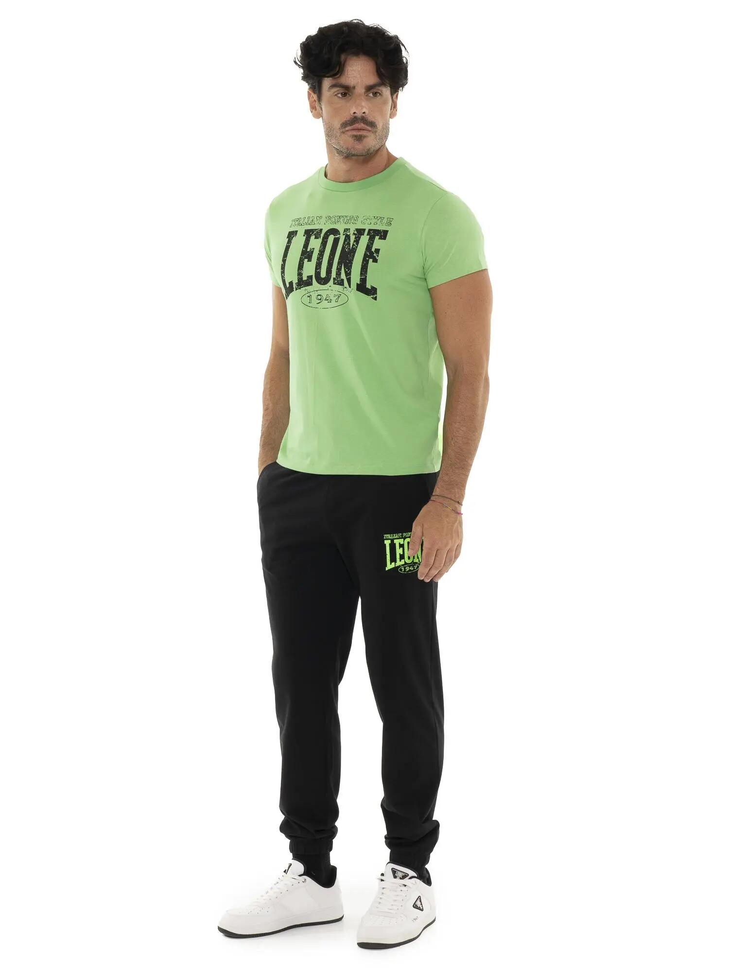 T-shirt da uomo in cotone elasticizzato Leone Boxing Legend 2/5