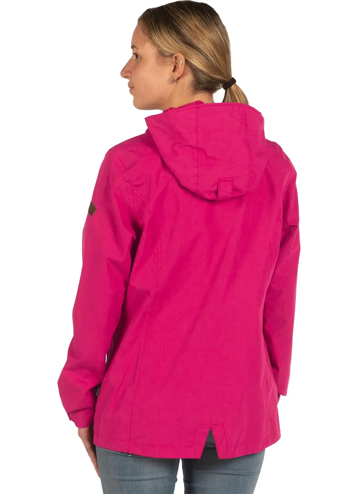 Veste fonctionnelle pour femme HEDDA rouge cerise 4/5