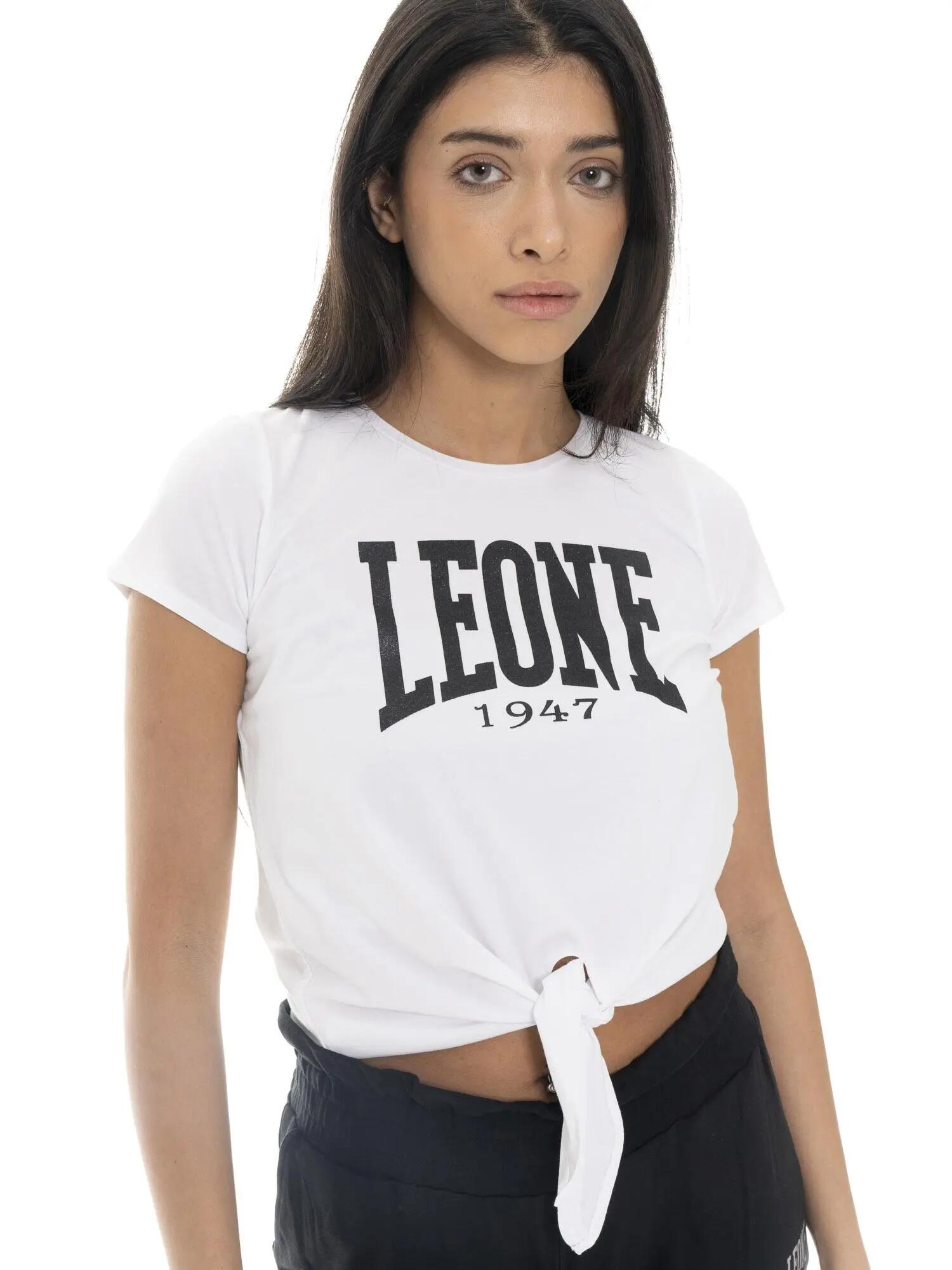 Leone Spring Vibes dames t-shirt met korte mouwen 3/5