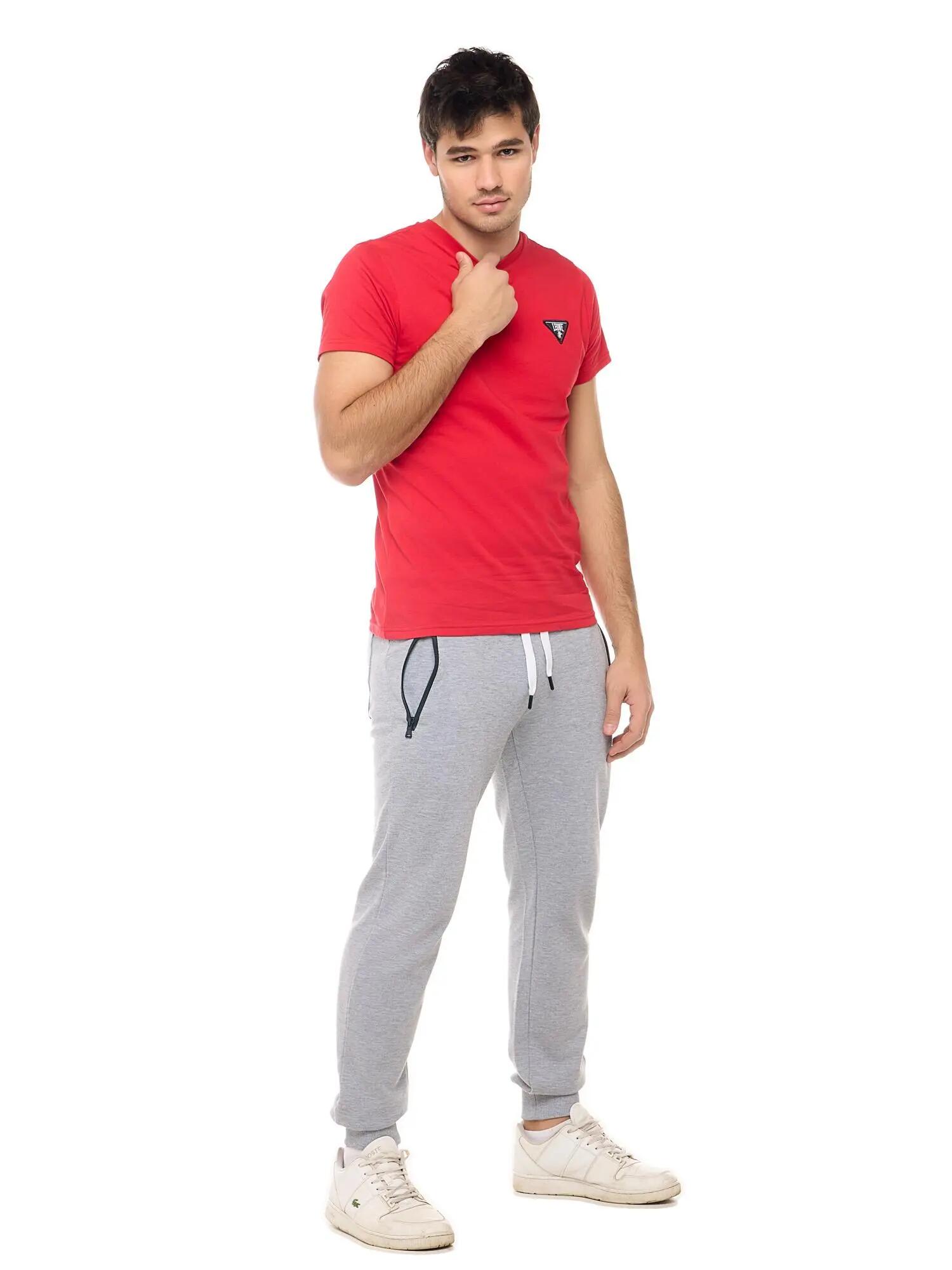 Leone Patch Herren-Kurzarm-T-Shirt 3/6