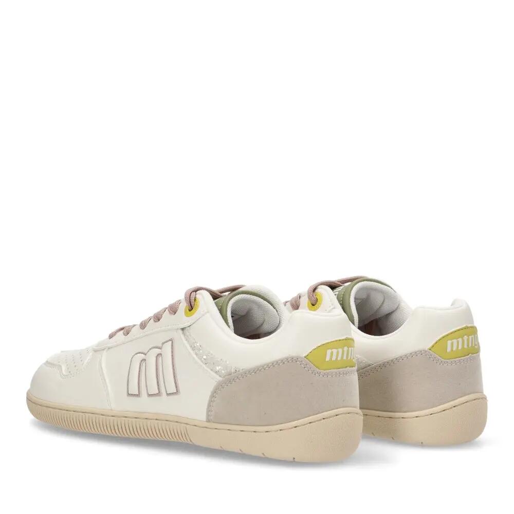 Sneakers barefoot femme MTNG Free aria blanc 4/7