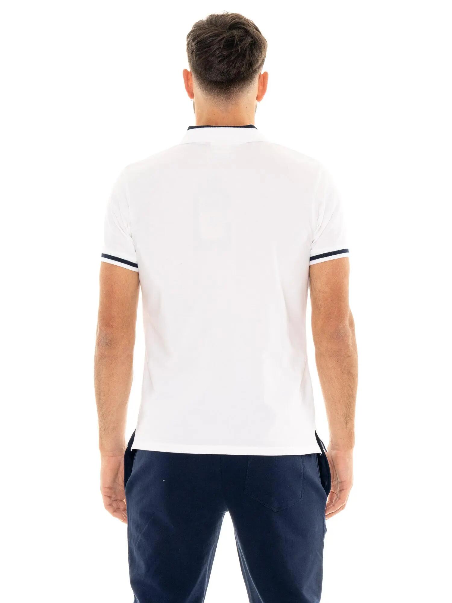 Polo de hombre con cuello Leone Basic 4/5