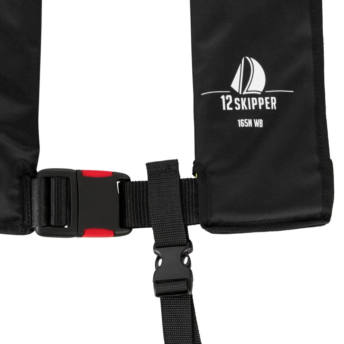 gilet de sauvetage automatique 165N ISO - noir 4/9