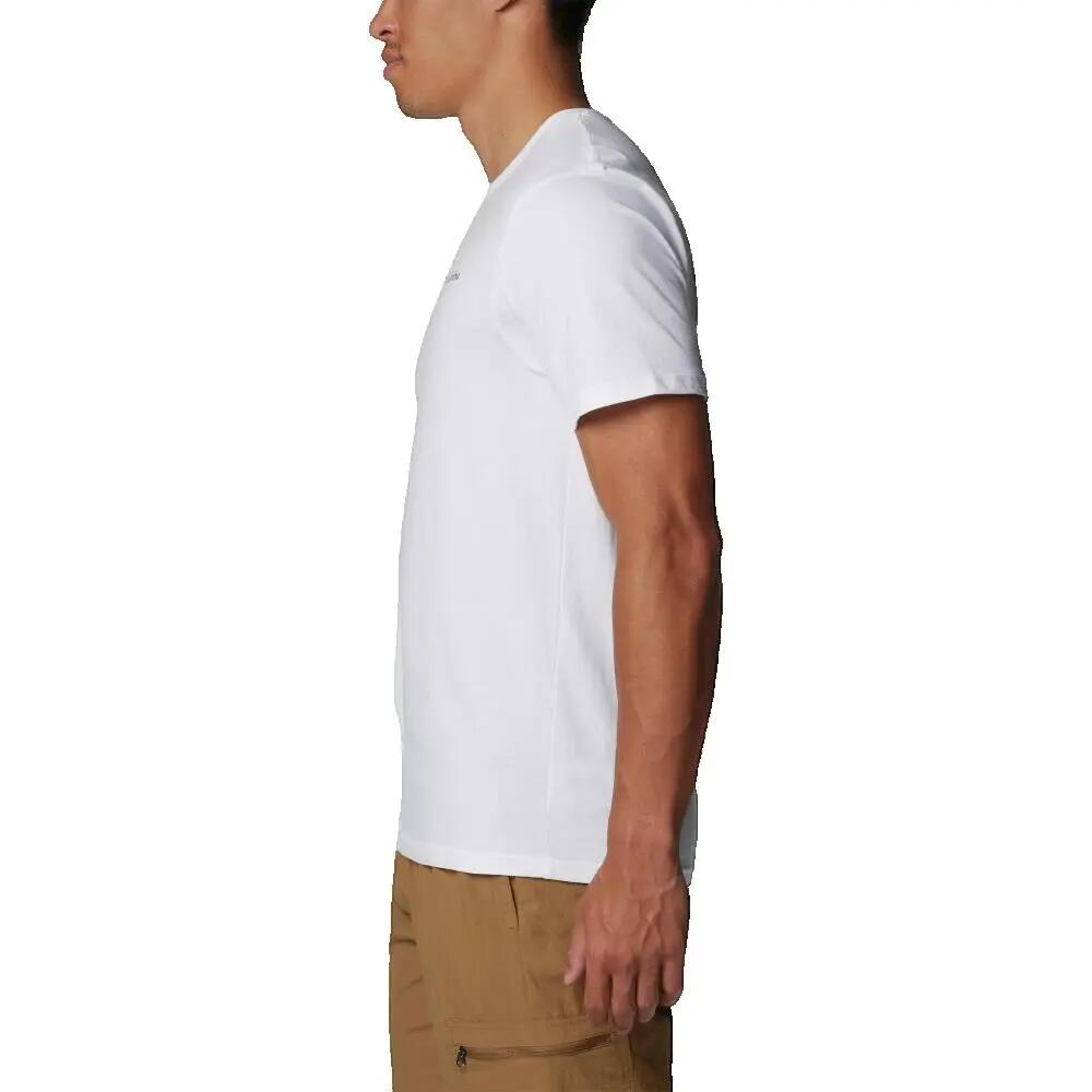 Camiseta Hombre Columbia North Cascades Blanco 2/4