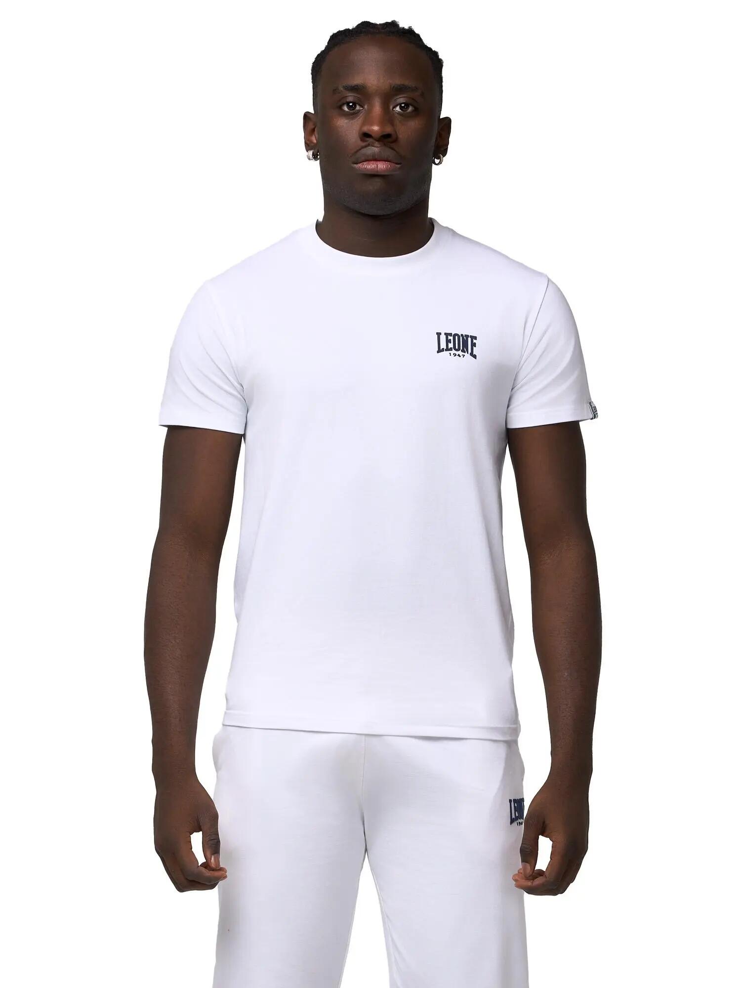 T-shirt in cotone da uomo a maniche corte Leone Basic 6/7