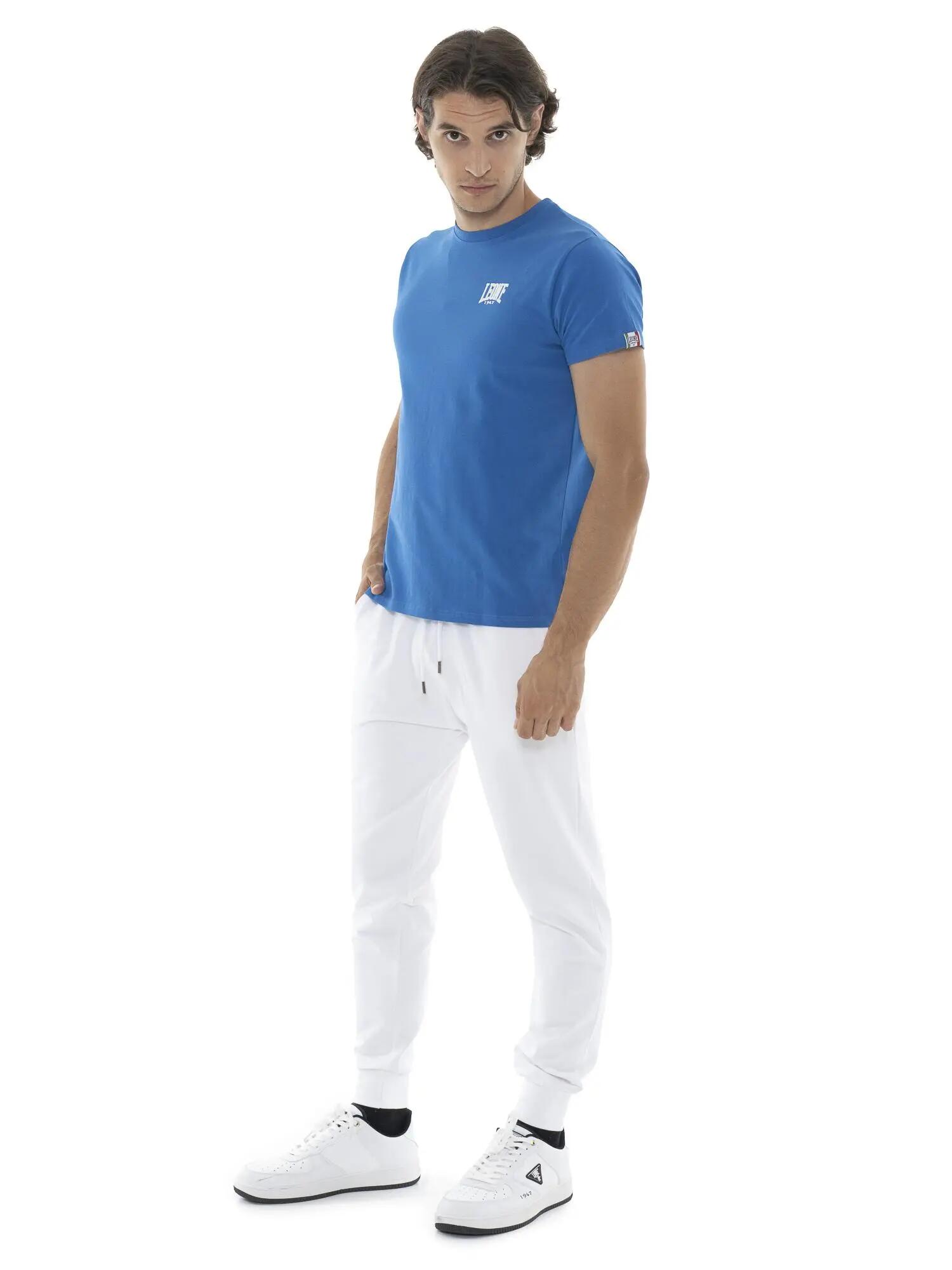 T-shirt in cotone da uomo a maniche corte Leone Basic 2/7