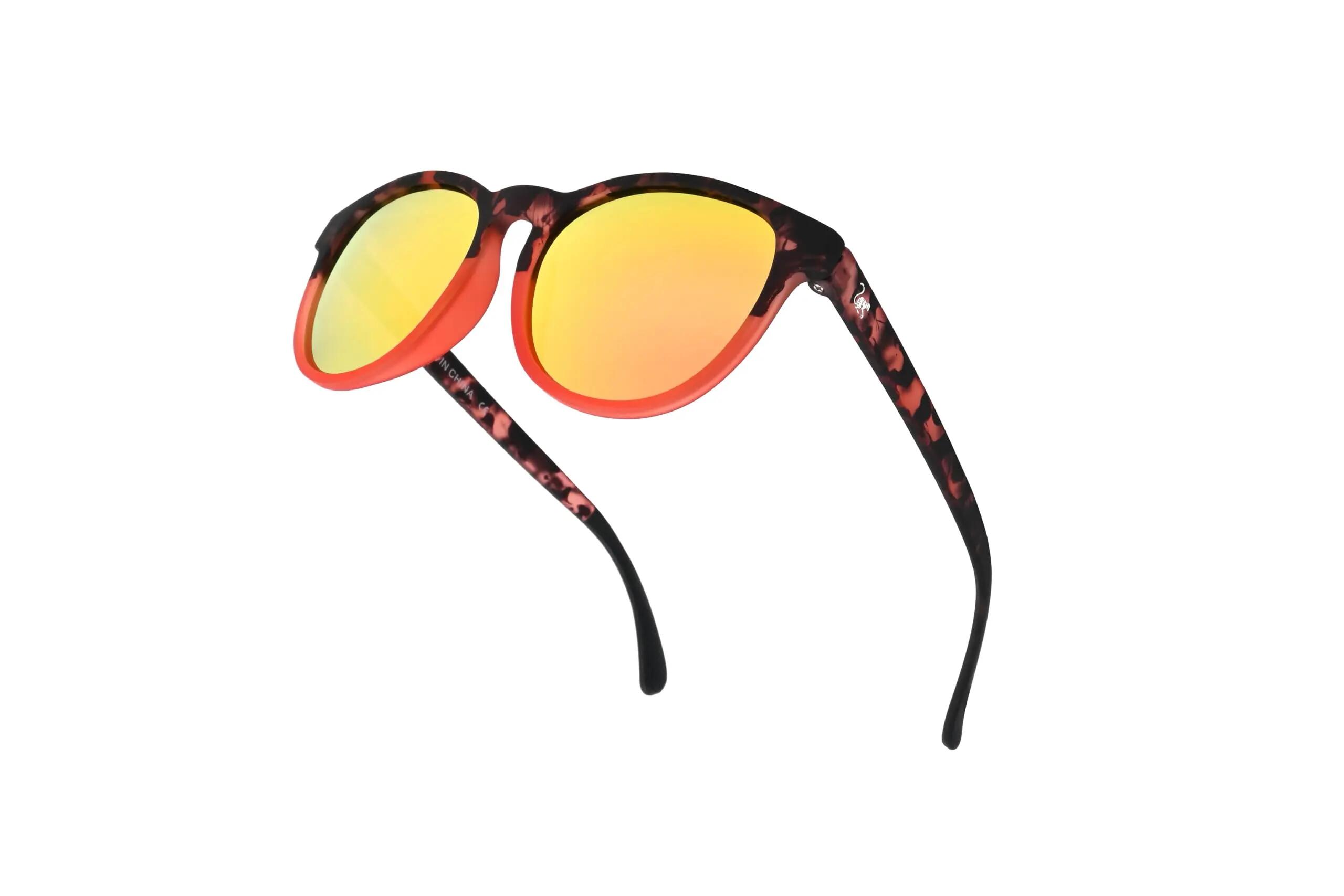 Unisex zonnebril - gepolariseerd / UV400 (roze) 4/5