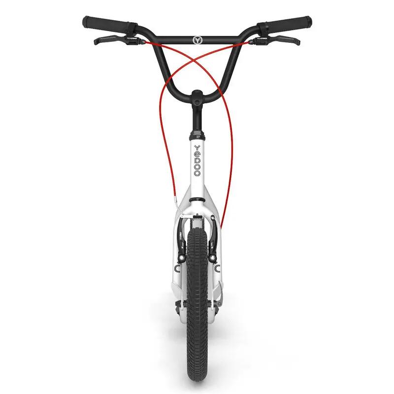 Scooter mit Lufträder  City RunRun  Weiss 3/3