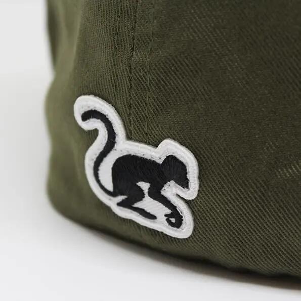 Cappello da baseball - Unisex / Regolazione elastica (Oliva) 4/4