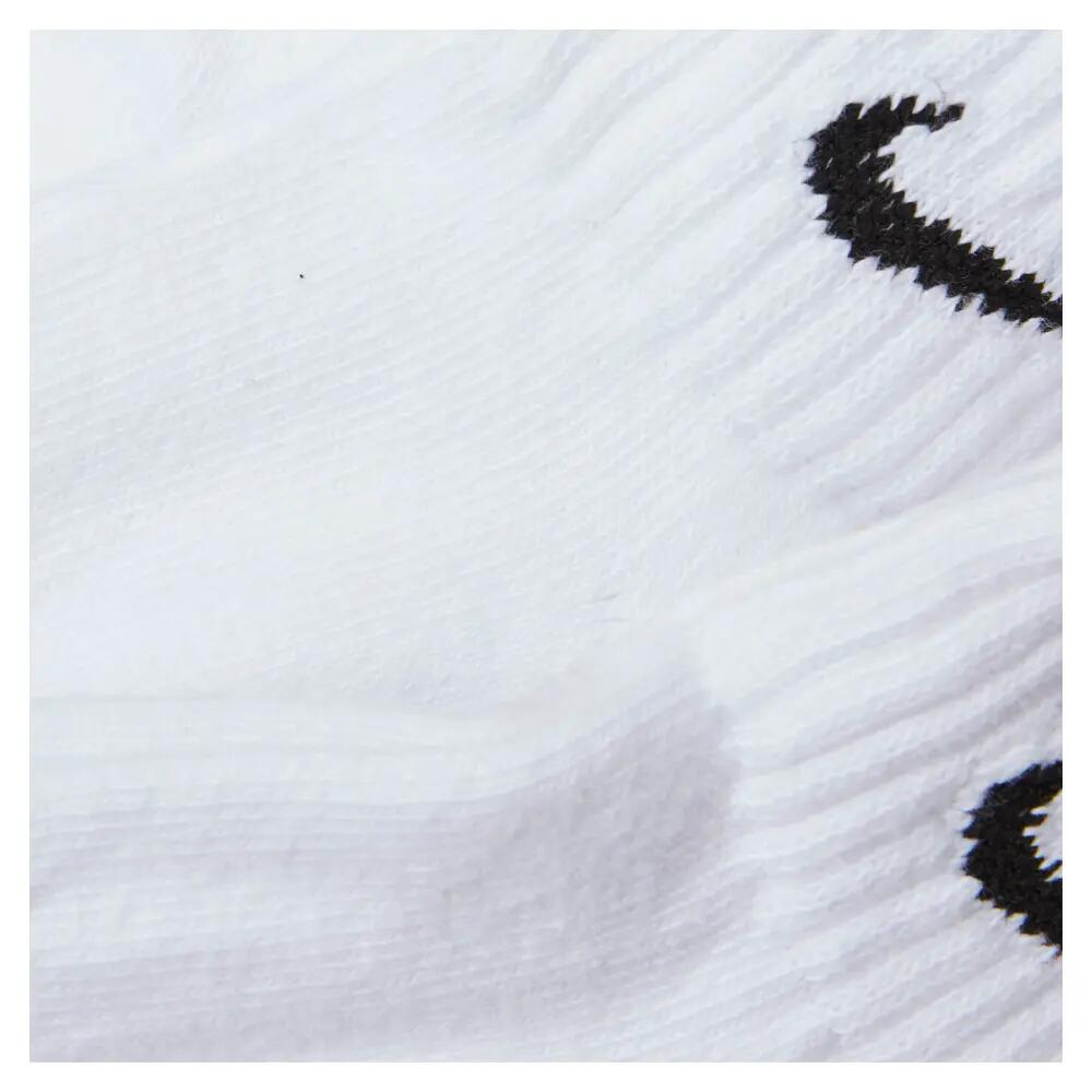 Calzini Quarto Adulto Unisex Misura Confezione 3 Nike Value Bianco 3/4