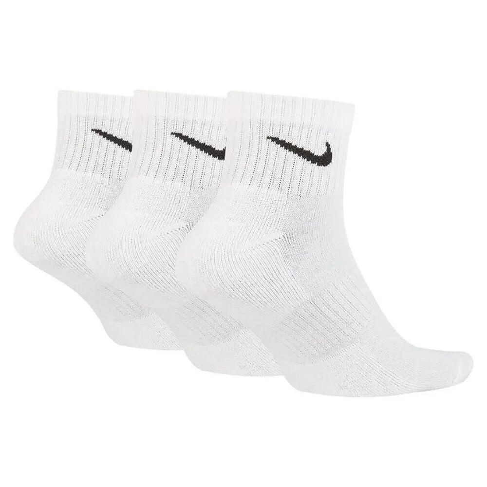 Calzini Quarto Adulto Unisex Misura Confezione 3 Nike Value Bianco 2/4