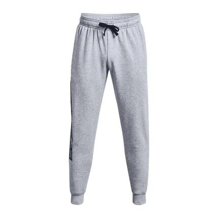Heren Rival Fleece Graphic Joggingbroek (Grijs)
