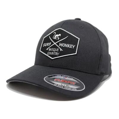 Baseball pet - unisex / elastische pasvorm (blauw)