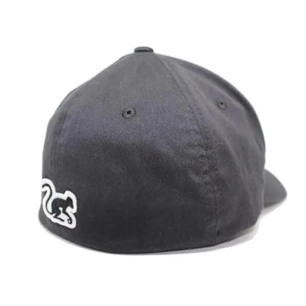 Cappello da baseball - Unisex / Regolazione elastica (Grigio scuro) 2/4