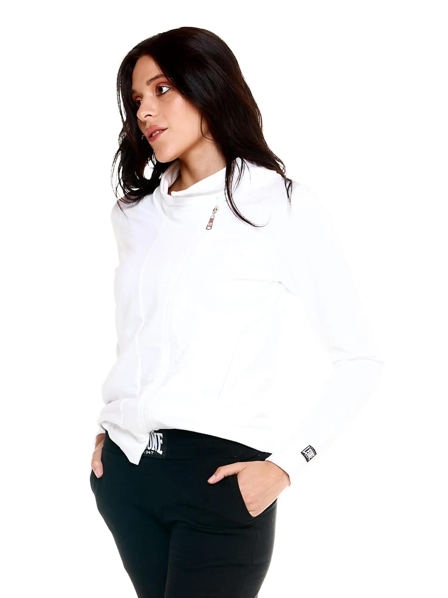 Chándal de mujer Leone con cremallera completa Blackout 7/8
