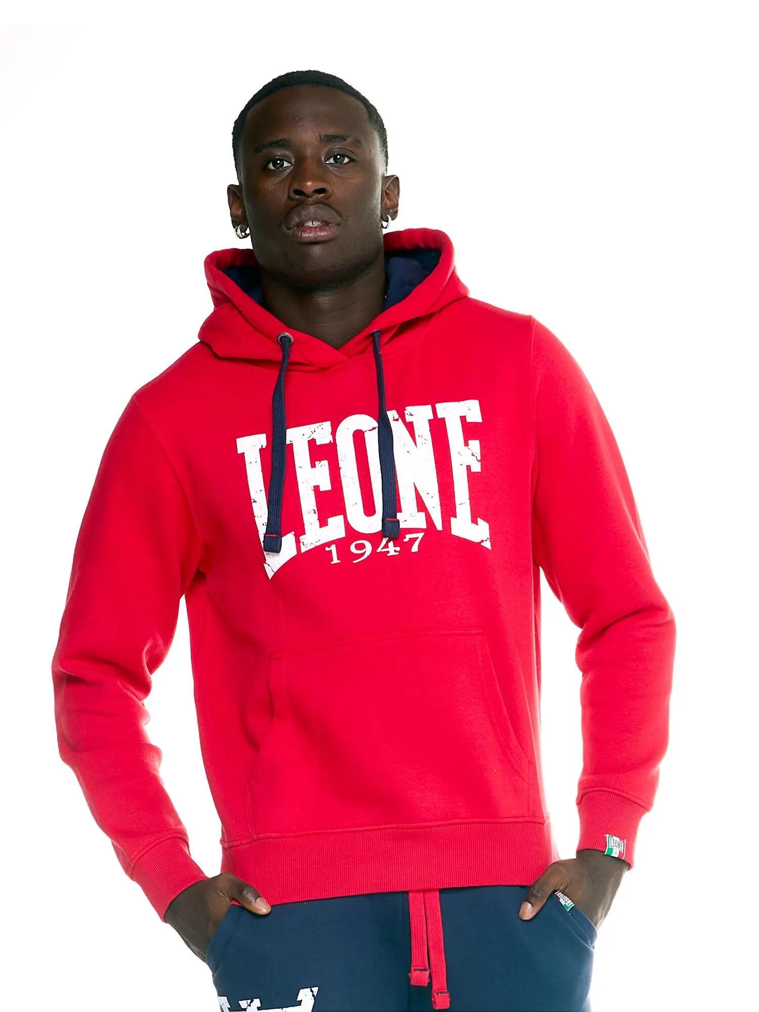 Survêtement d'hiver brossé à capuche pour homme Leone Basic Vintage 5/8