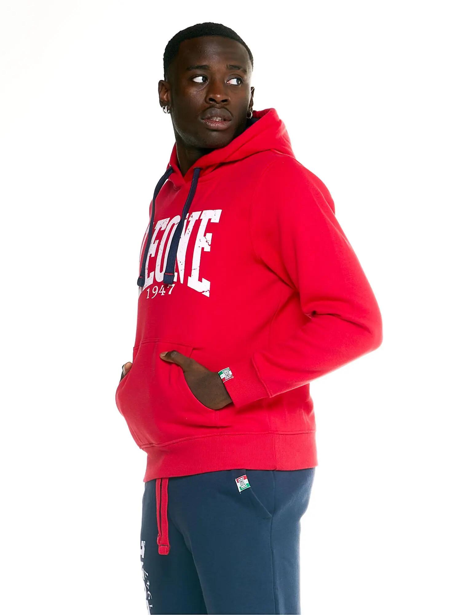 Survêtement d'hiver brossé à capuche pour homme Leone Basic Vintage 2/8
