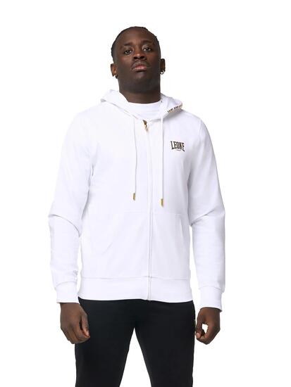 Sweat à capuche zippé Leone New Gold pour homme