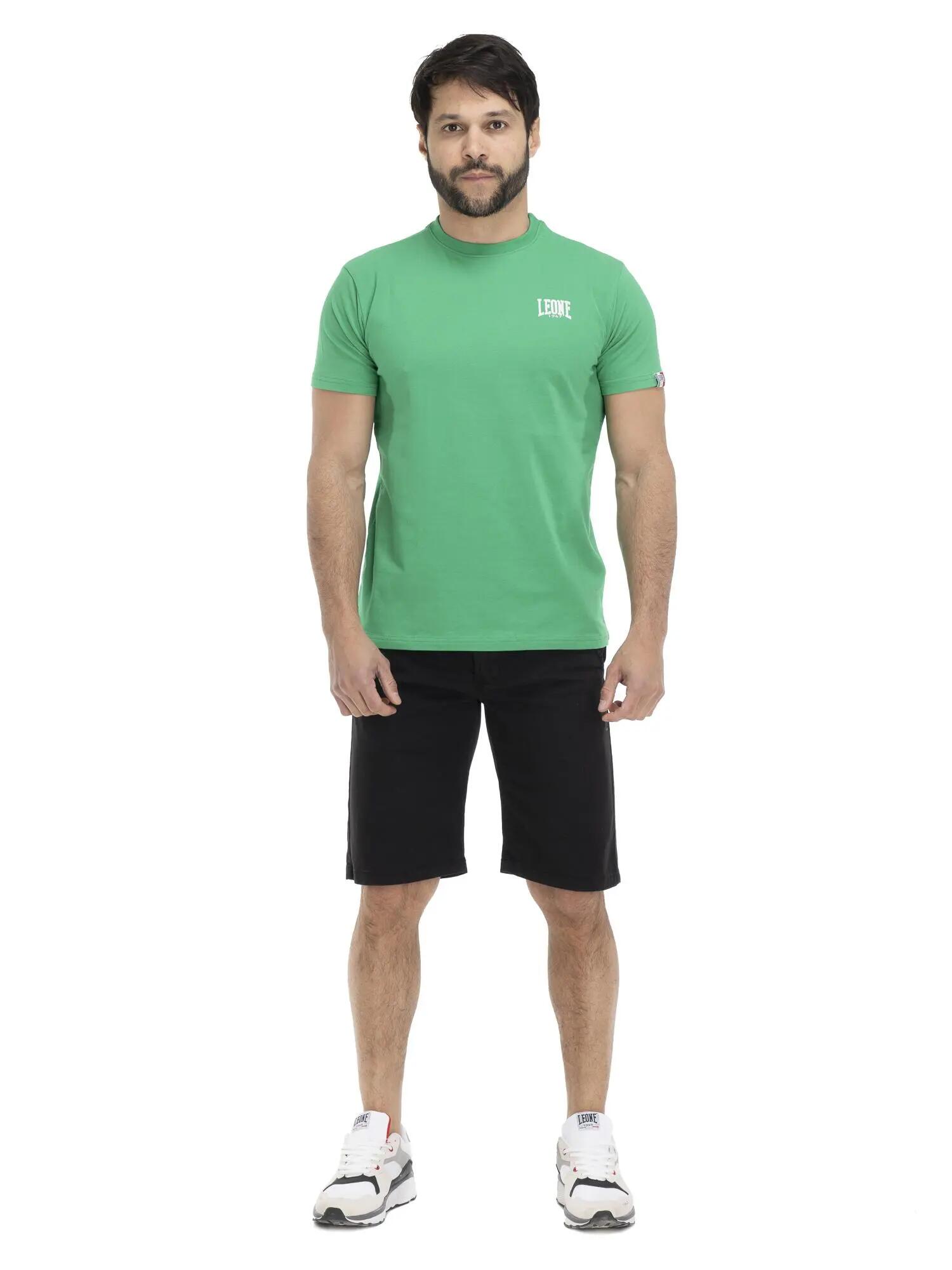 Leone Basic Herren-Kurzarm-T-Shirt aus Baumwolle 2/7
