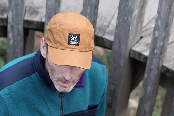Gorra running lluvia Hombre / Mujer - Reciclada - Fluorine Free (Tierra) 7/7