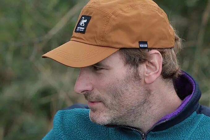 Gorra running lluvia Hombre / Mujer - Reciclada - Fluorine Free (Tierra) 6/7