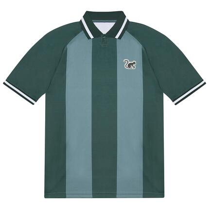 Oversize Koszulka Polo – Oddychająca / Z recyklingu – Mężczyźni/Kobiety (Biały)