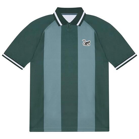 Oversize Koszulka Polo – Oddychająca / Z recyklingu – Mężczyźni/Kobiety (Biały)