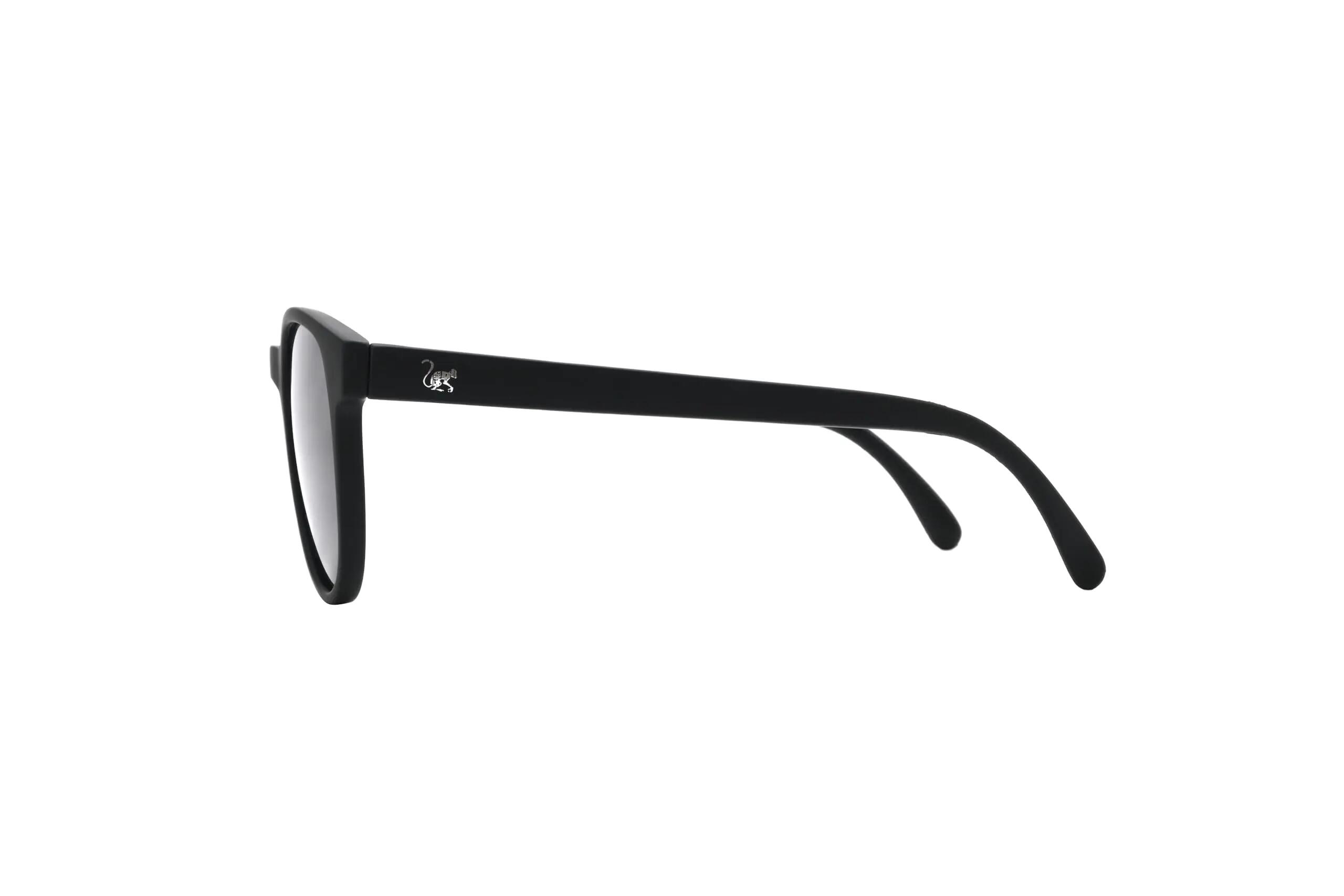 Unisex-Sonnenbrille – Polarisiert / UV400 (Schwarz/Schwarz) 3/5