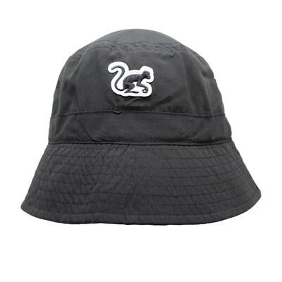 Cappello da pescatore - Uomo/Donna senza cordino (Nero)
