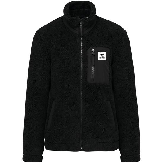 Veste polaire Sherpa - Coupe classique / Recyclée (Noir)