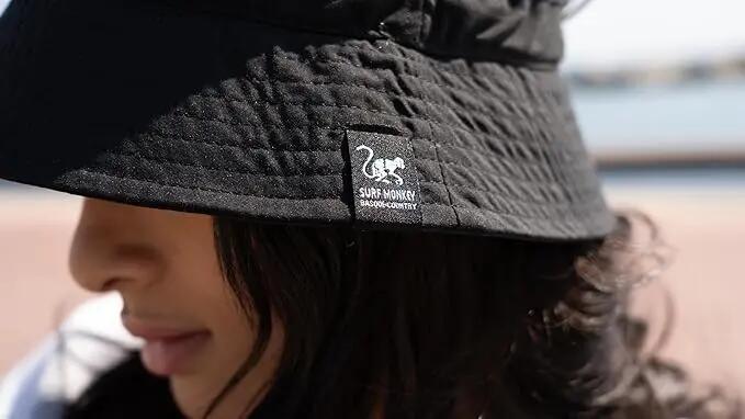 Bob - Chapeau de pêcheur - Homme/Femme sans fil (Noir) 5/7