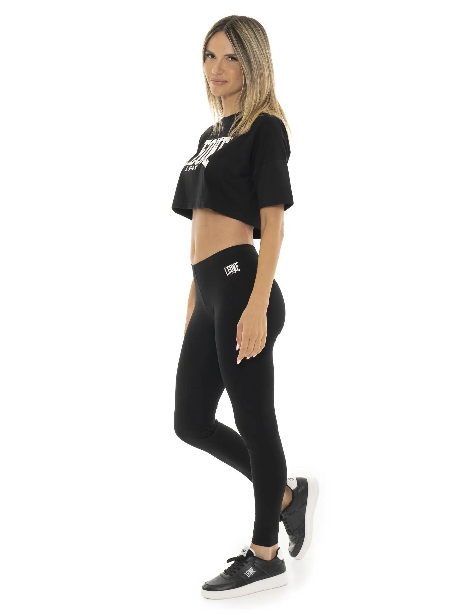 Legging femme Leone Basic en coton stretch 5/5