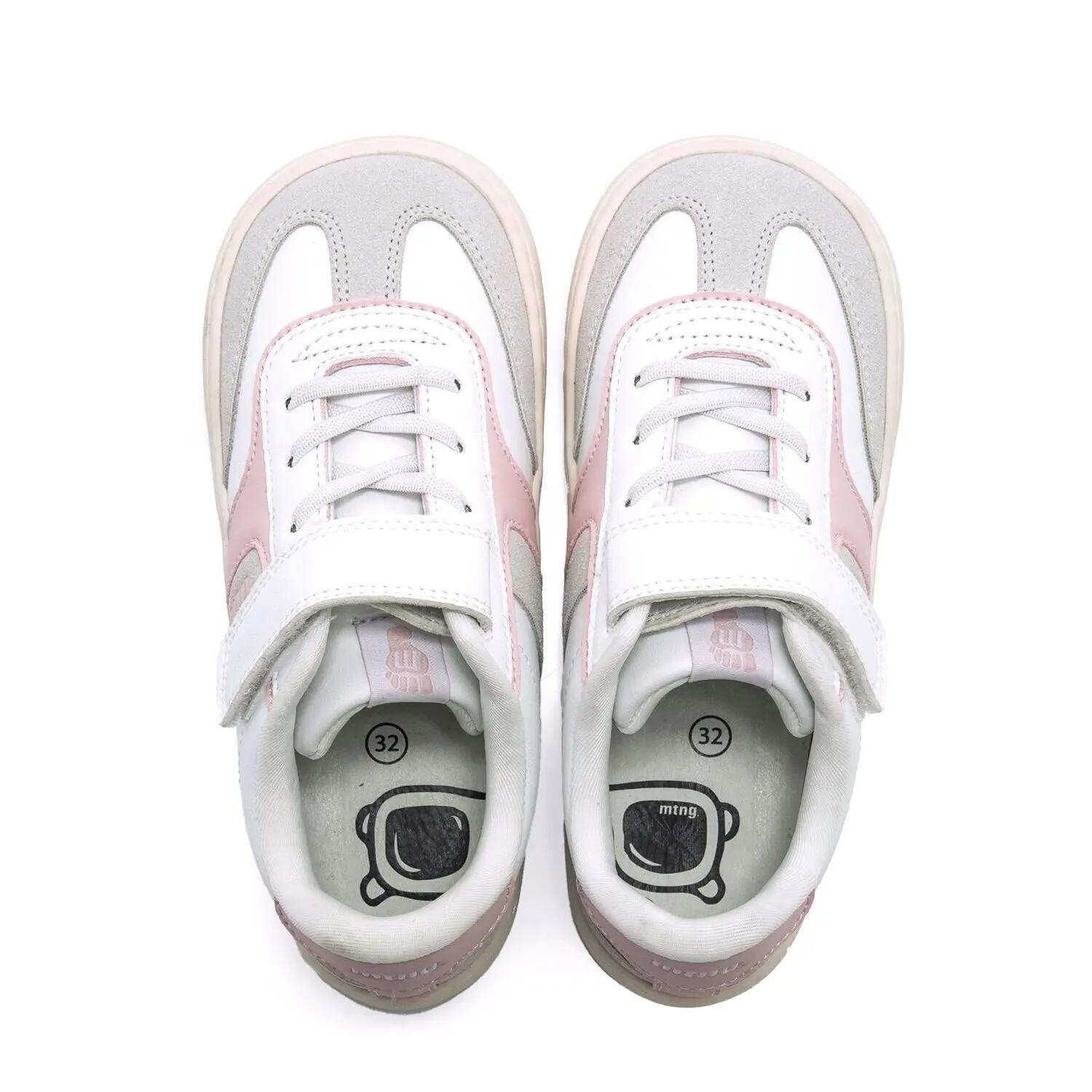 Zapatillas caminar Niños barefoot MTNG KIDS Free Blanco 6/7